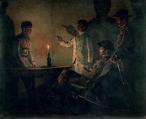 Interrogatorio di un disertore da Vasili Vasilievich Vereshchagin
